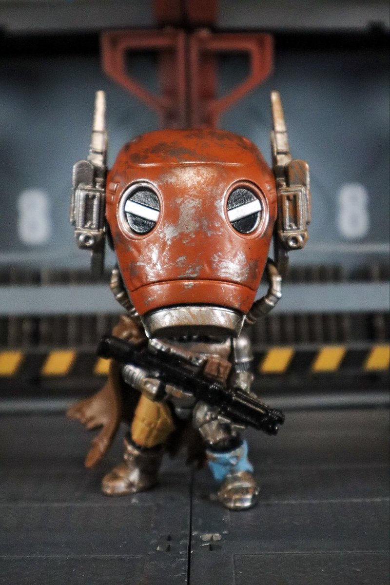 GregLCook's tweet photo. The Mercenary Guard Droid pop is by far my favorite droid. #gregcookphotography #gregcooktoyphotography #starwars #funko #funkopop https://t.co/Nn82sBz8so