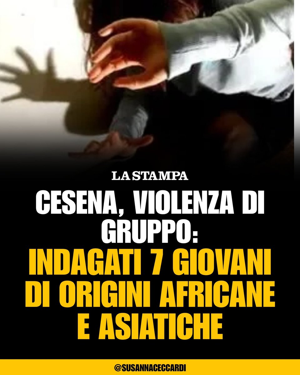 FaniSimonu34434's tweet image. Buona notte!
Ragazza violentata, a turno, da quelle risorse nordafricane e asiatiche che dovrebbero pagarci la #pensione, secondo note personalità della #sinistra nostrana!
#Galera prima ed #espulsione immediata poi, senza alcuna possibilità di rientro in #Italia!
#FuoriCriminali