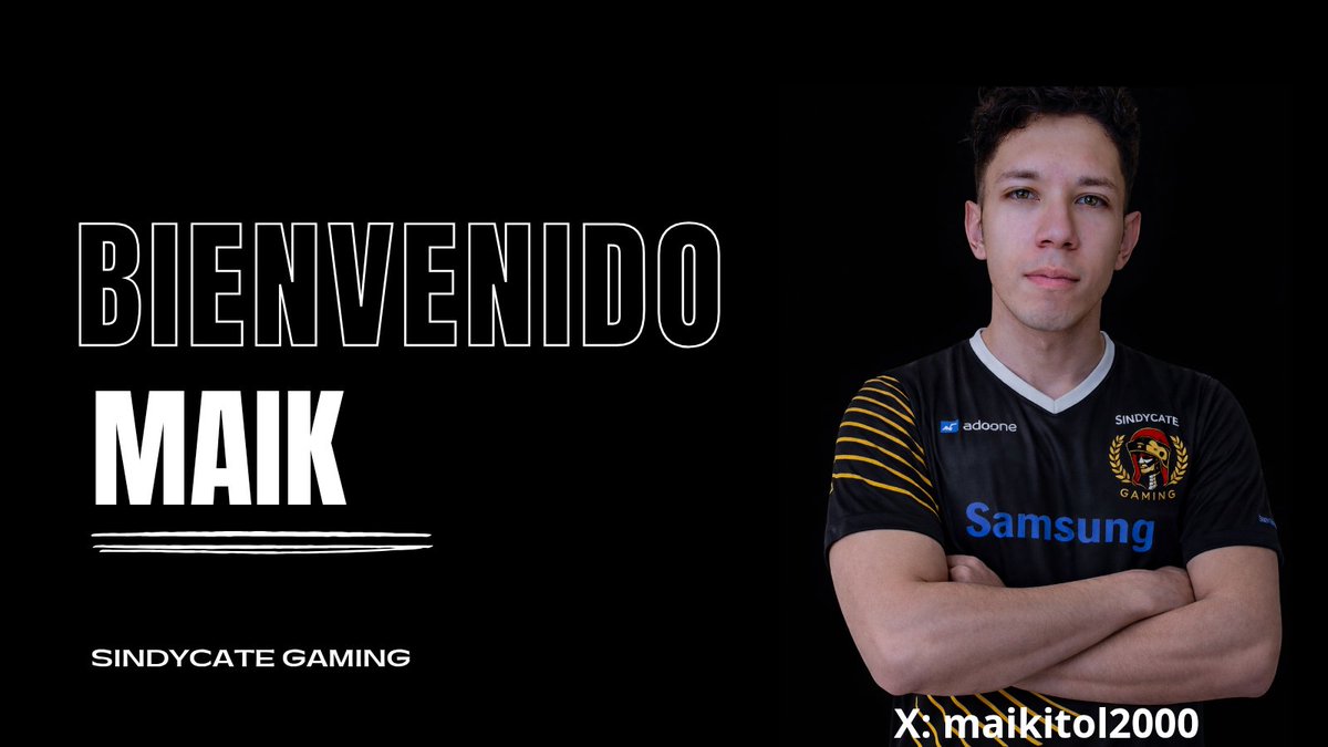 SindycateG_cr's tweet photo. ¡BIENVENIDO A LA ELITE @Maikitol2000! https://t.co/IIb5YMoyeE