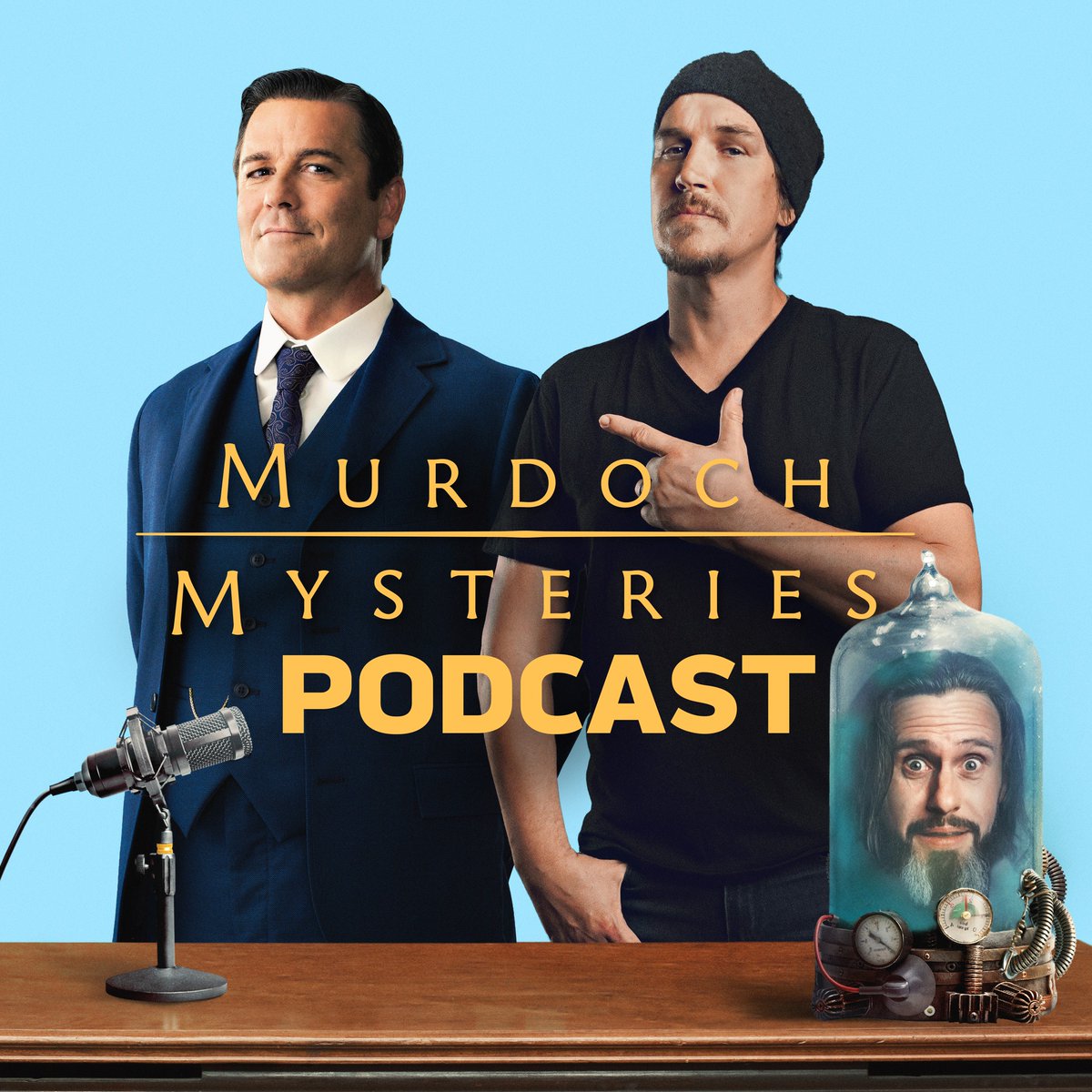JayMewes's tweet photo. Murdoch is about to go off script.

Hosted by me ;) and my best mate @Matheyish, season one gives unfiltered takes, surprise guests and moments nobody saw coming.

New episodes weekly starting April 20!

@CBCMurdoch @CBC https://t.co/wYcrymI2ZW
