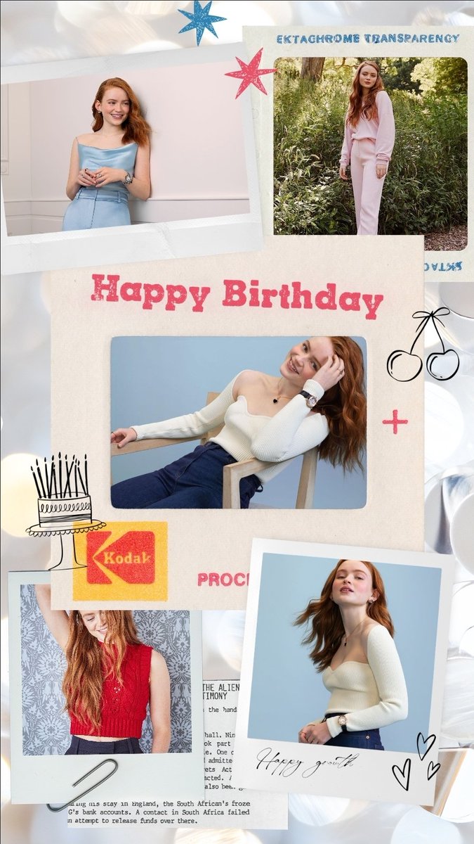 milescosham1's tweet photo. happy birthday @SadieSink hope u have a great day https://t.co/QZRt8NrMyg