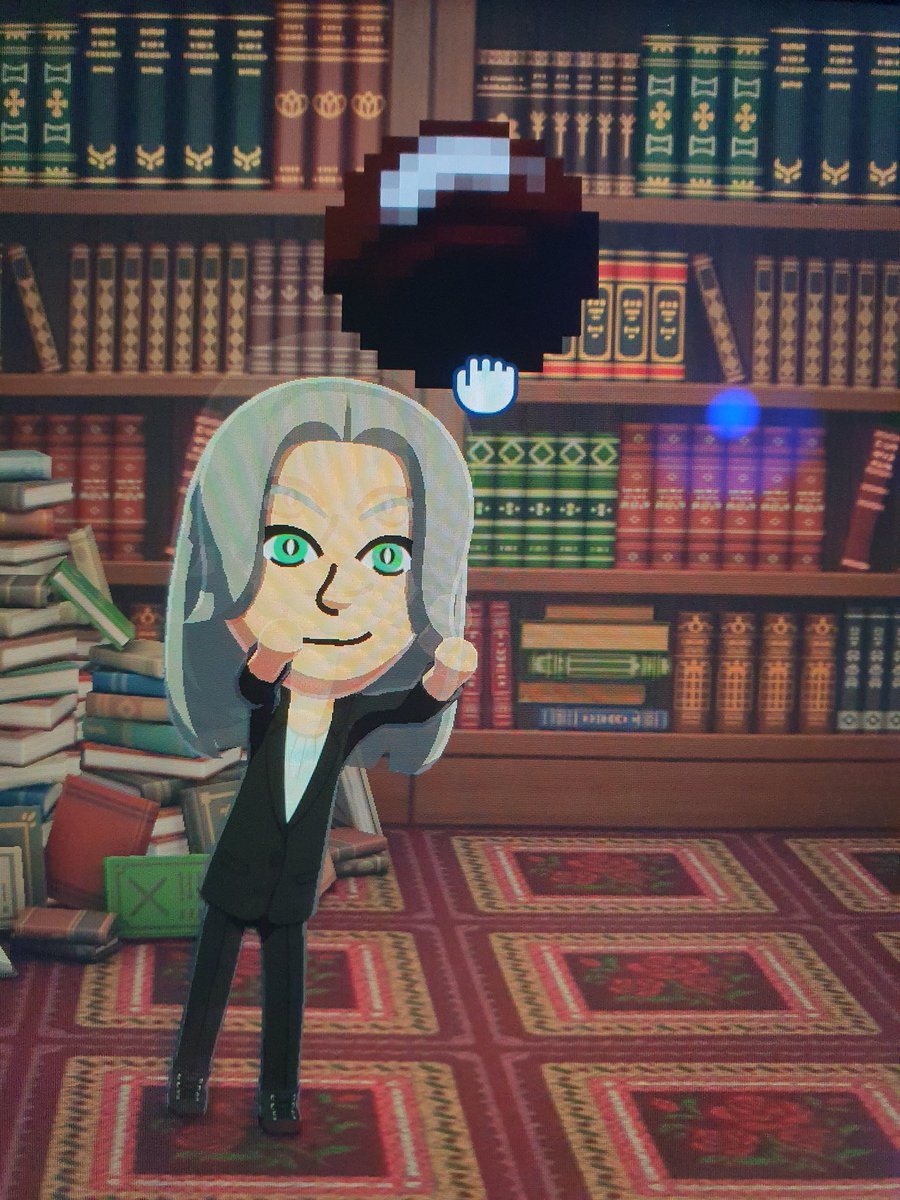 he REALLY wants that black materia