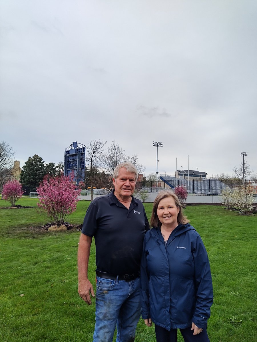 BGCScholarship's tweet photo. Lots of manual work is going into our tree-planting ceremony celebrating 50 years of fruitfulness of the Billy Graham Scholarship Program. We're leaving five beautiful trees on campus. Thank you, landscape crew! Join us on Friday, April 17th at 4:30 PM. https://t.co/MM6t6A6VRv