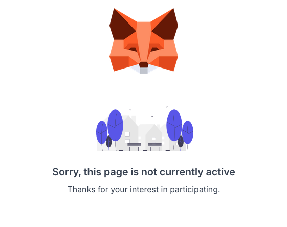 shua02's tweet photo. @MetaMask, I clicked your link immediately receiving your survey invite email but the page is down https://t.co/RNCCYsITj9