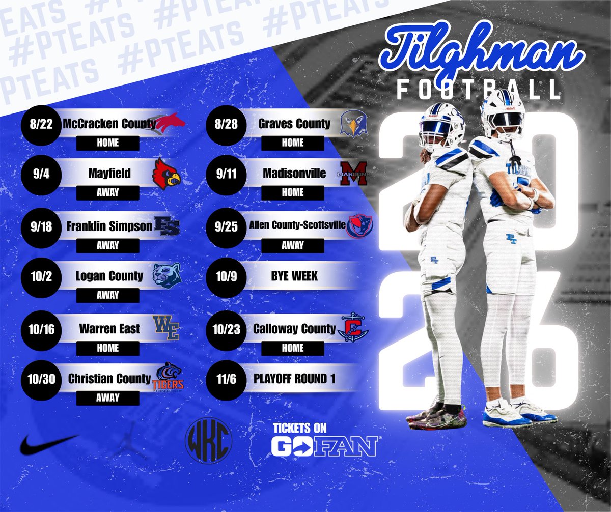 Paducah Tilghman HS Football tweet media