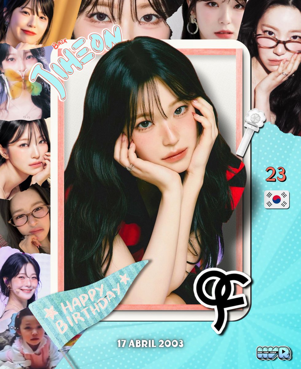 Highviewradio_'s tweet photo. 🎂 ¡FELIZ CUMPLEAÑOS JIHEON! 🥳
→ Un día como hoy hace 23 años (17 abril 2003), nacía la cantante & miembro de fromis_9, Baek Jiheon. 🩵❤️🇰🇷🎉
#지헌 #백지헌 #JIHEON #프로미스나인 #fromis_9 #BAEKJIHEON
#HAPPYJIHEONDAY
#CUMPLEAÑOS #HAPPYBIRTHDAY
#HIGHVIEWRADIO #HBD #KPOP https://t.co/PGhUZDm0Uc