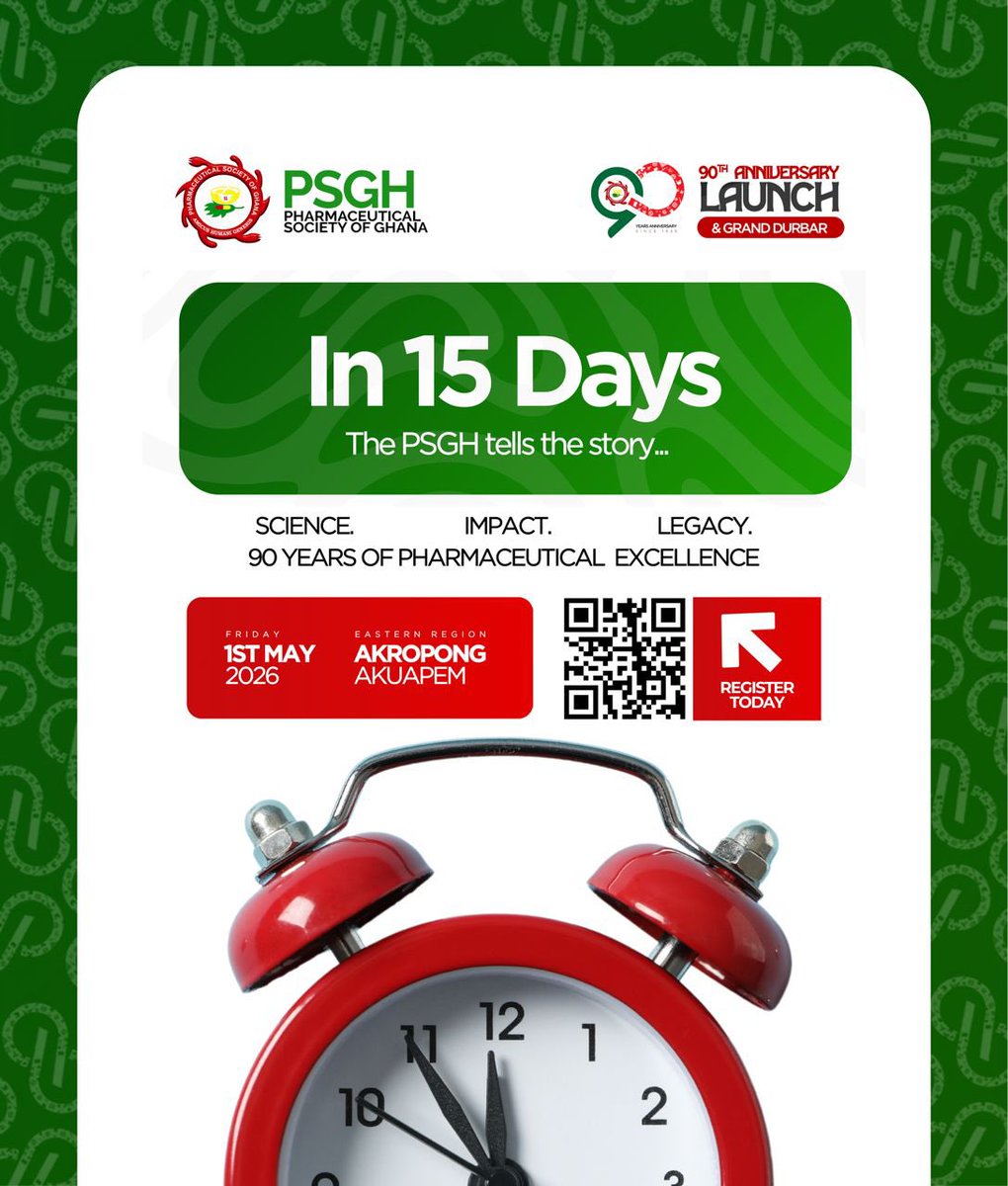 Pharmaceutical Society of Ghana tweet media