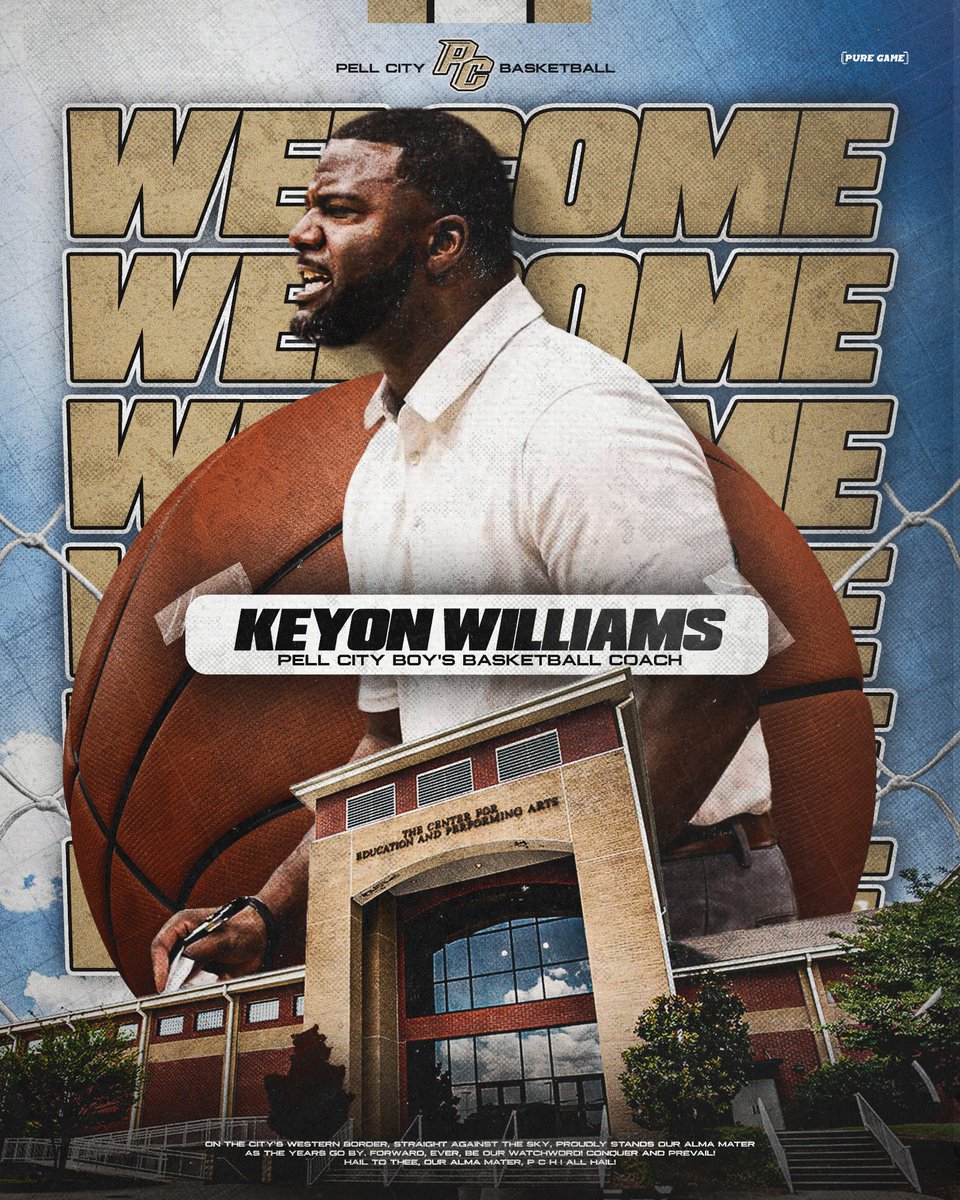PCSchoolSystem's tweet photo. We’re excited to welcome Dr. Harley Lamey as our new Athletic Director and Keyon Williams as our new Pell City Boys Basketball Coach!

Both bring valuable experience and leadership to Pell City Schools, and we believe they will play an important role in helping us continue to pursue excellence both on and off the field. We are looking forward to the impact they will have on our student-athletes, our programs, and our community!

Welcome to Pell City!

#WeArePC | #PellCitySchools