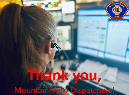Mountain View Fire tweet media