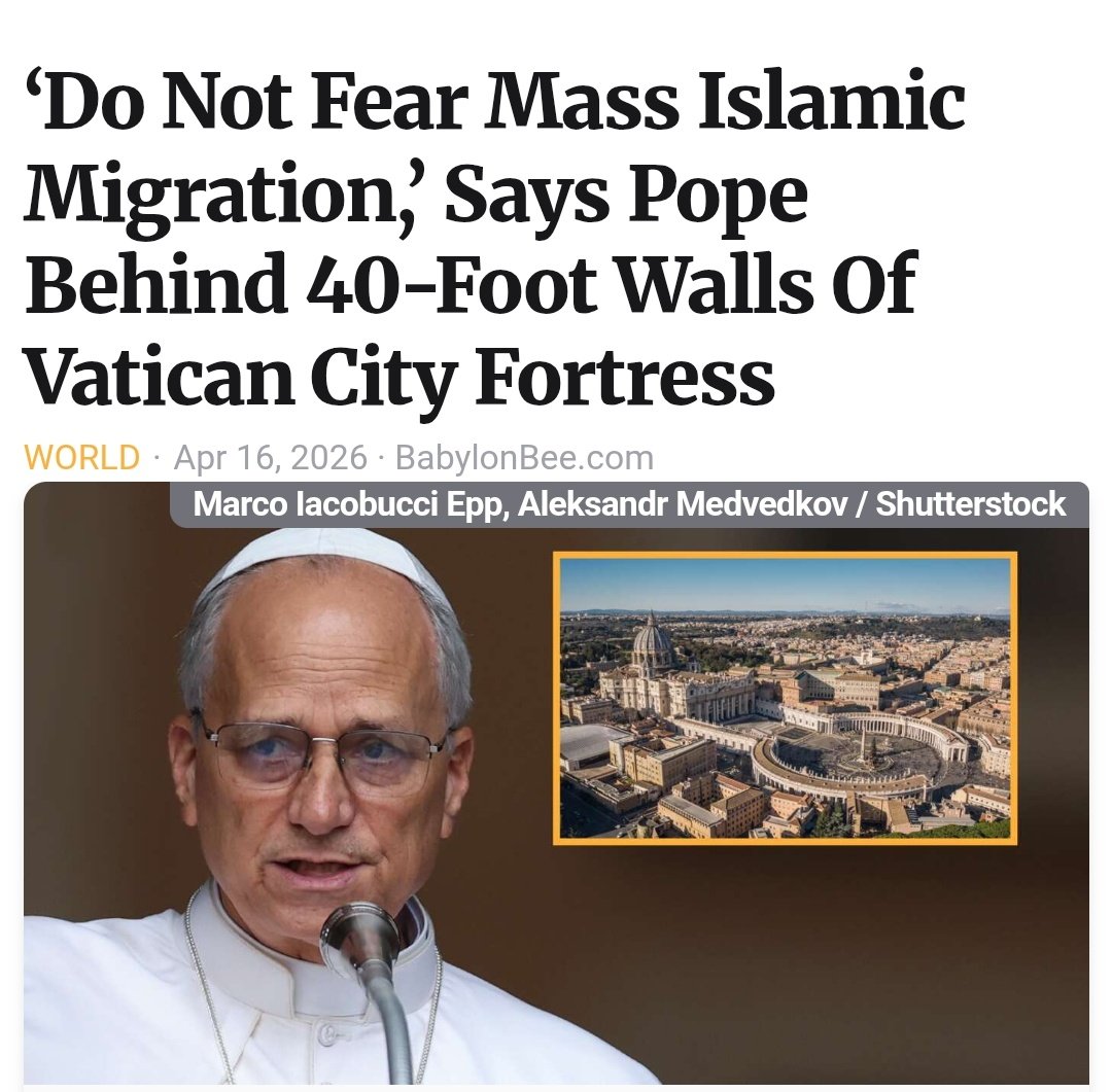 DrEliDavid's tweet photo. .@Pontifex's photo should appear in every dictionary next to the word "hypocrite" https://t.co/sV6YdJ7UqH