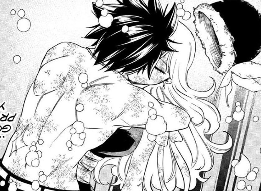 grayfullxbuster's tweet photo. coming out as a “the underwater kiss is gruvia’s 2nd kiss” truther i believe her 🙏 https://t.co/Dp2fNgQTLH