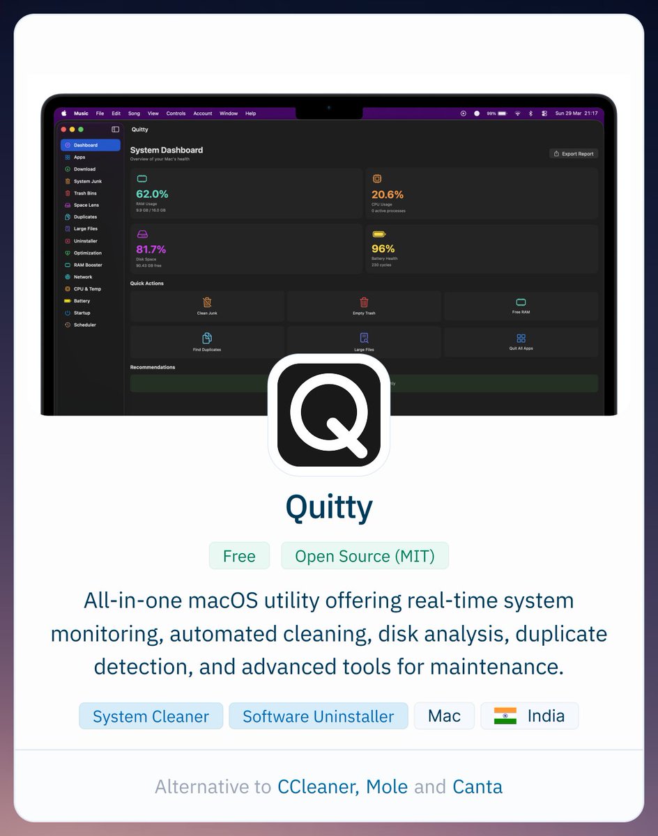 AlternativeTo tweet media