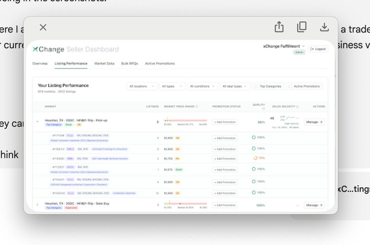 nhellberg's tweet photo. @joshwoodward Was excited to use it but it feels like a 1h vibe code product. Deleting a chat does nothing, model chooser is stuck, the chat design looks like a raw txt, media modal is off in every dimension, no alignment at all and there seems to be no connections or integration of docs. https://t.co/twjHRrKuWd