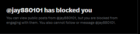 Imagine being harassed daily online by a group of four people using fake accounts and no facts. <a href="/jay880101/">Jay88010</a> must really think that’s impressive. On their own, they have nothing zero, and it’s been shown again that there’s still no real explanation. $WCO
