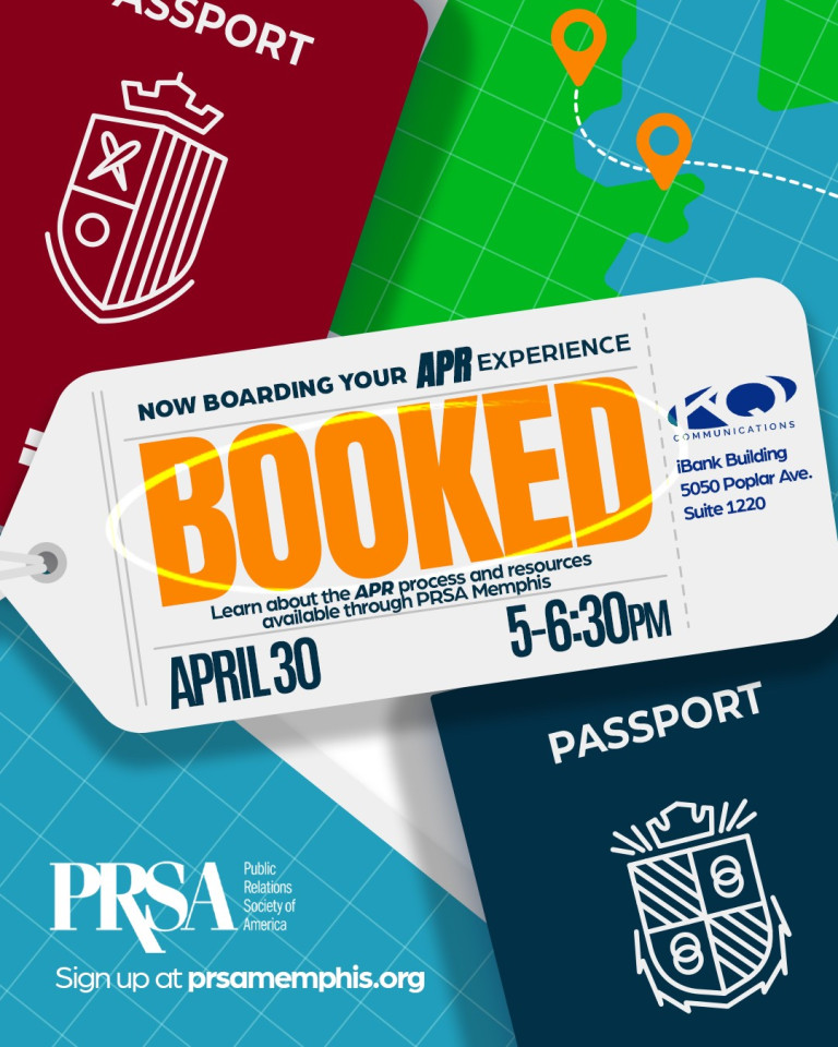 PRSAMem's tweet photo. Stamp your professional passport: Join the KQ Communications team to take the first steps toward planning your APR journey. Expect 🌟 resources 🌟mentors and 🌟speed networking. Visit https://t.co/7aEDWCZY1D to register! https://t.co/gsmpyHJbUQ