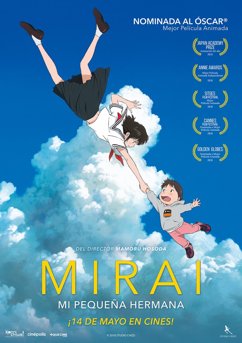 KonnichiwaFest's tweet photo. #Mirai, una experiencia íntima, enternecedora y profundamente emocional sobre crecer, aceptar los cambios.  

Revíve o descúbre por primera vez en cine la filmografía de #MamoruHosoda, con la emoción, la música y la belleza visual que solo el cine puede ofrecer. 🎬 https://t.co/iqU8sJYjhX