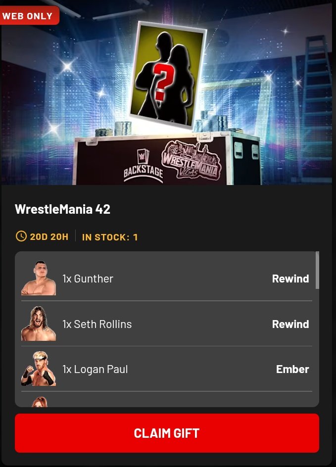 WWE SuperCard News - Updates, Information, & More tweet media
