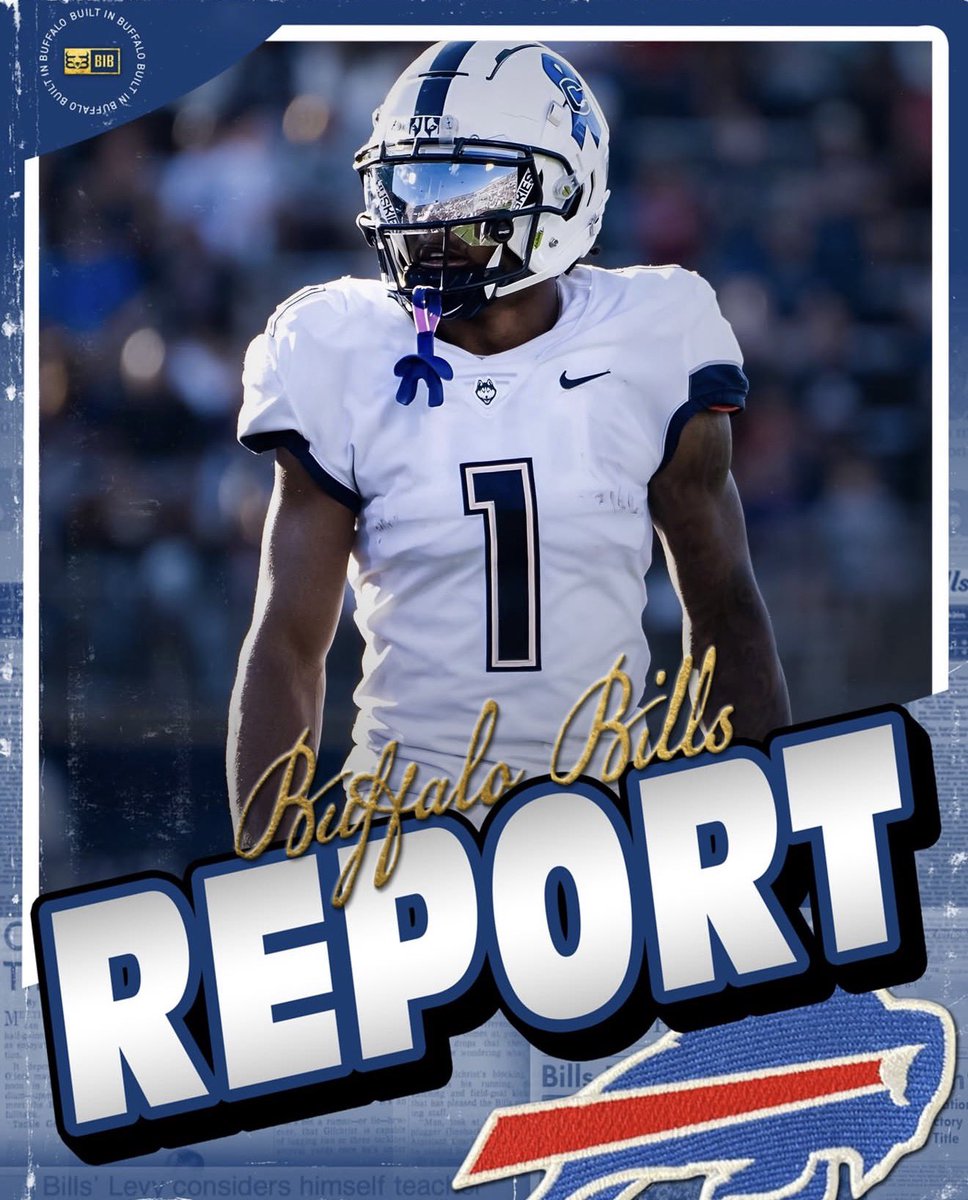 BuiltInBuffalo_'s tweet image. 𝗥𝗘𝗣𝗢𝗥𝗧: The #Bills have shown significant interest in UConn WR Skyler Bell ahead of next week’s #NFL Draft!

Bell is a projected 3rd rounder 👀

(Per @RyanTalbotBills)
#NFLDraft | #GoBills | #BillsMafia