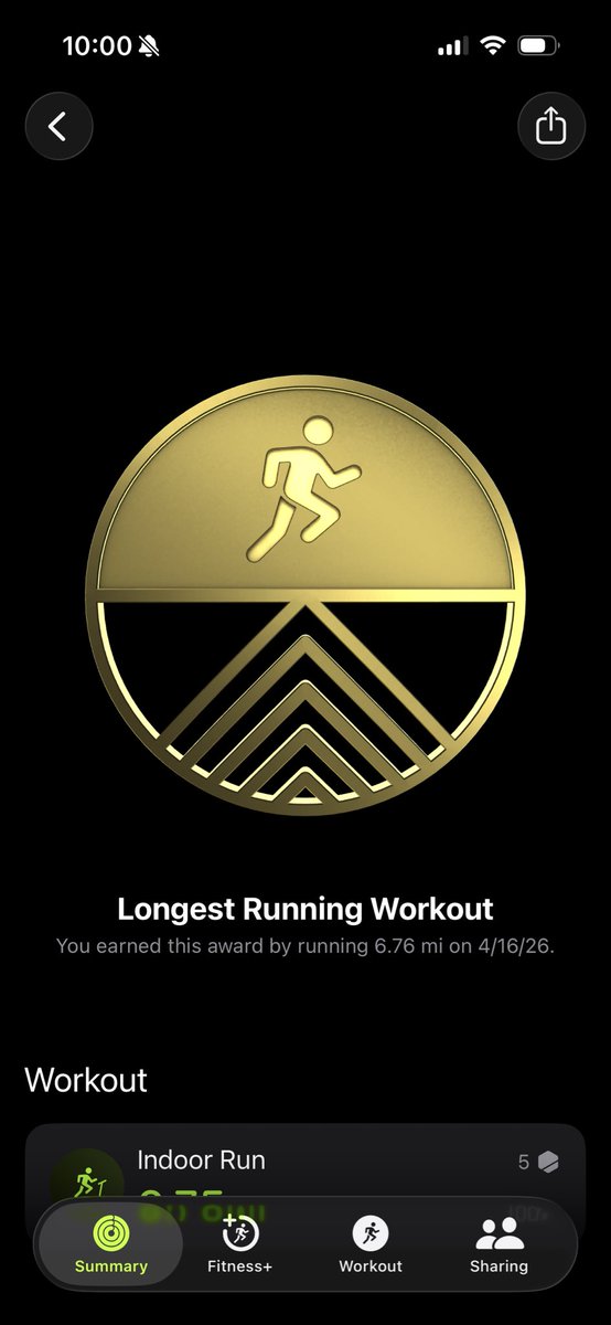 IanFran19083014's tweet photo. Not sure what was going through my head this morning, but decided running a 10k would be a great work out. I haven’t ran a 10k in over 15 years. I’m going to regret my decision tomorrow. https://t.co/DRnRFwAg6J