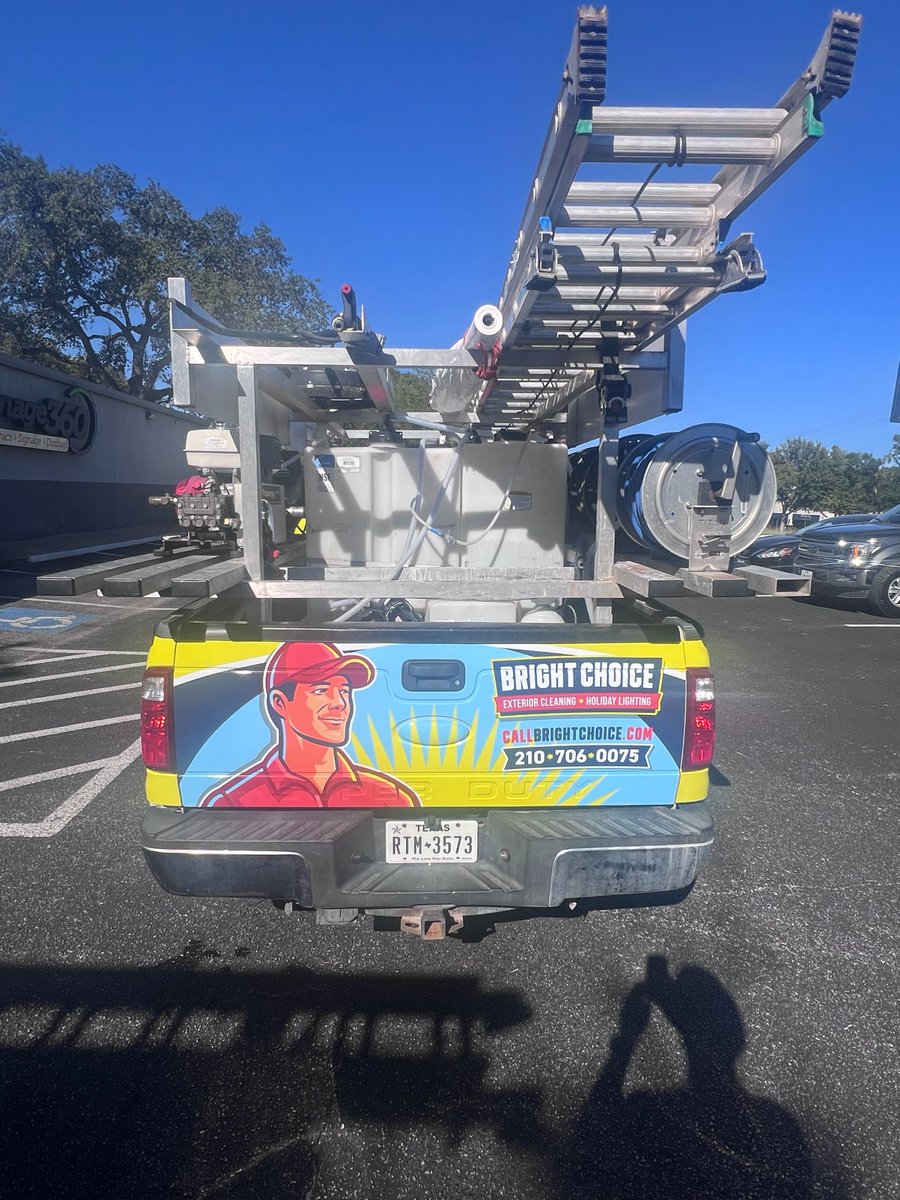 Image360SAWest's tweet image. Check out this custom vehicle wrap our team at Image360 - San Antonio West completed for Bright Choice Exterior Cleaning and Holiday Lights.

image360.com/san-antonio-tx…

#signs #graphics #displays #wraps #sanantonio #austin #texas #image360 #image360sawest