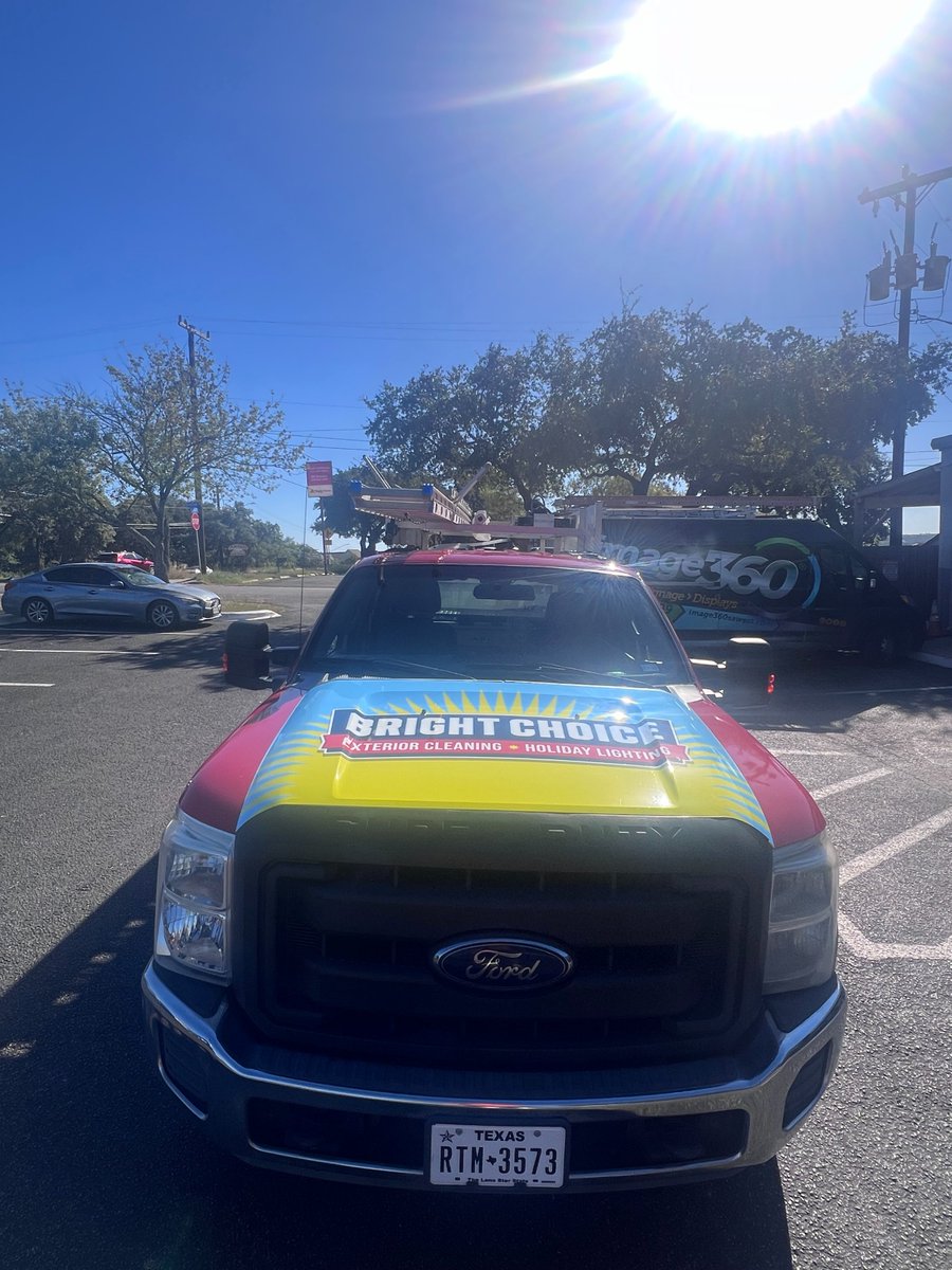 Image360SAWest's tweet image. Check out this custom vehicle wrap our team at Image360 - San Antonio West completed for Bright Choice Exterior Cleaning and Holiday Lights.

image360.com/san-antonio-tx…

#signs #graphics #displays #wraps #sanantonio #austin #texas #image360 #image360sawest