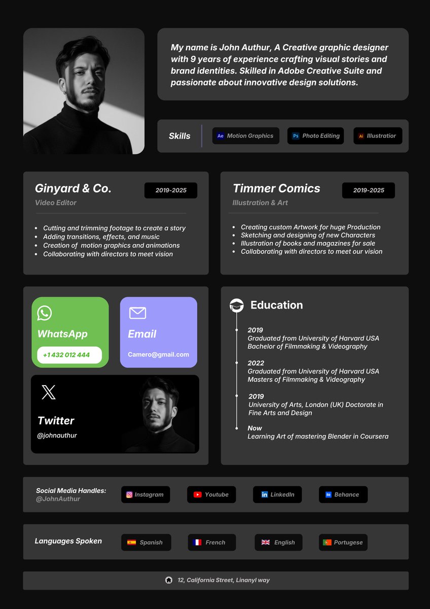 sexymamyh20's tweet photo. Do you think this CV will land a Job for my Client?
#Idesignedthis https://t.co/CRW7yz7uKu