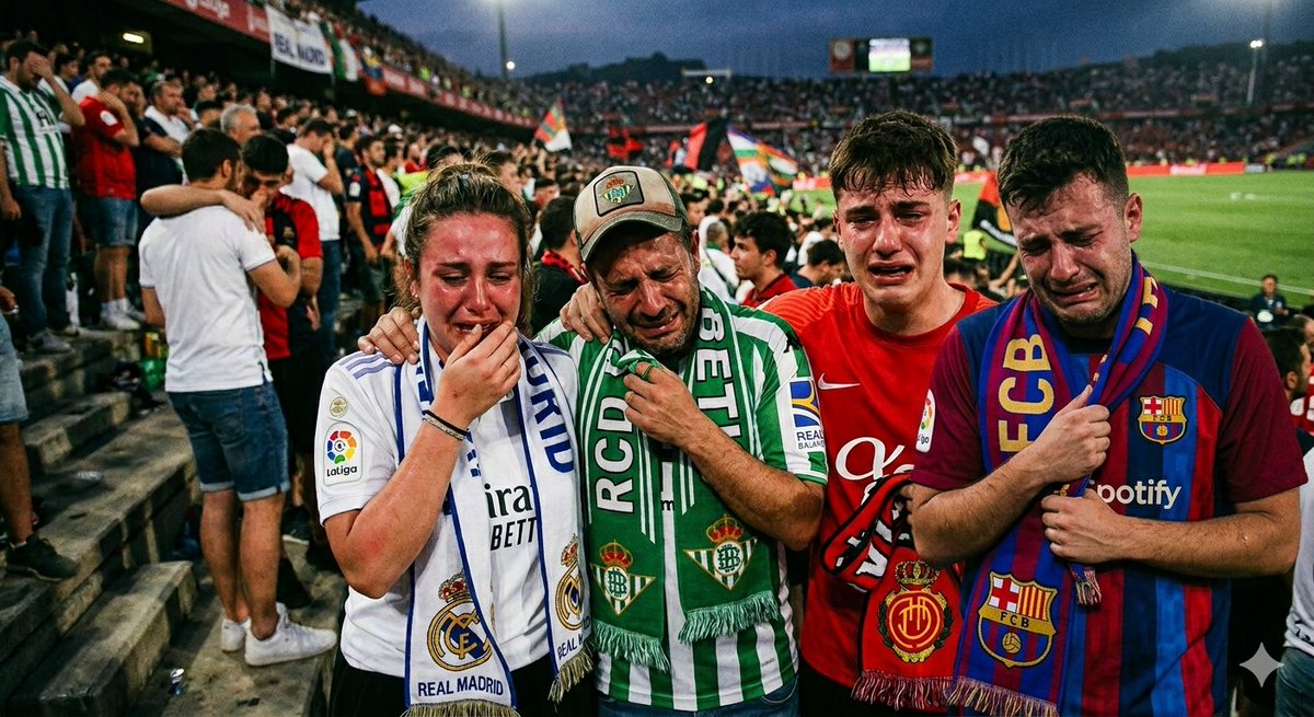 notiguan's tweet photo. Tanta bilis que han soltado los seguidores del @RealBetis para que ahora se hayan comido 4 goles de un equipo de medio pelo. 
A mamar https://t.co/OdnLSsv9Rp