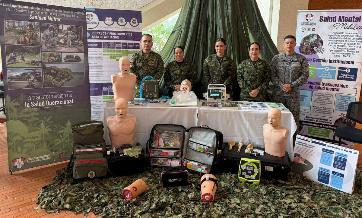 SanidadMilCo's tweet image. La DIGSA presente en el Concierto de los Héroes 🇨🇴 mostrando sus capacidades en salud operacional, salud mental y procesos de afiliación. Comprometidos con el bienestar de quienes sirven y sus familias. #Salud #Héroes #DIGSA