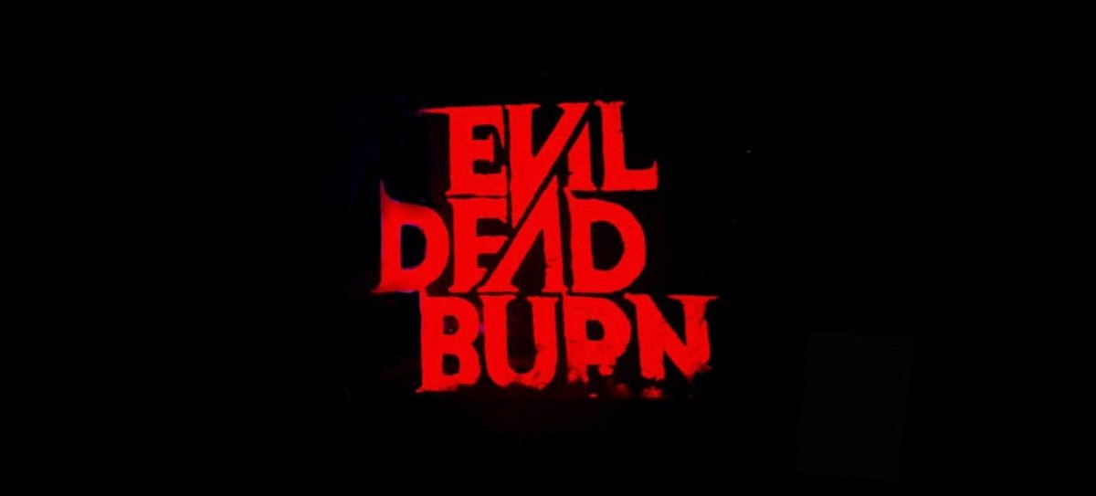 The trailer for ‘EVIL DEAD BURN’ is playing in theaters tonight ahead of Lee Cronin’s ‘THE MUMMY.’