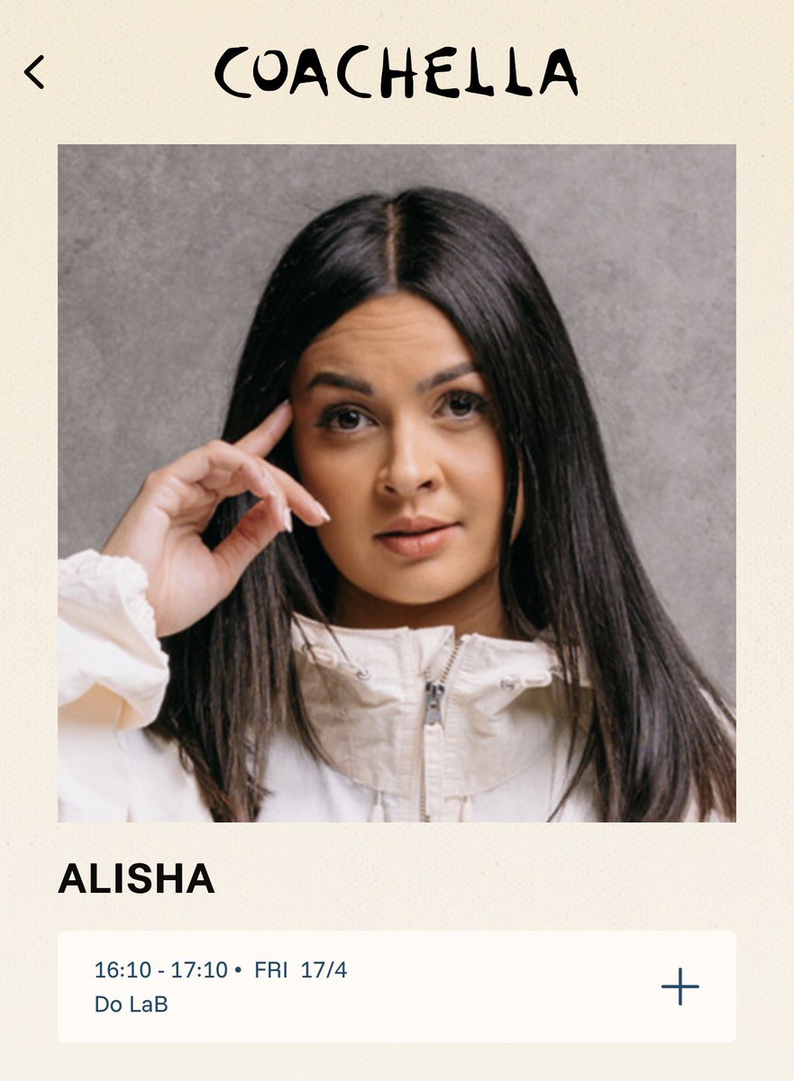 ALISHA tweet media