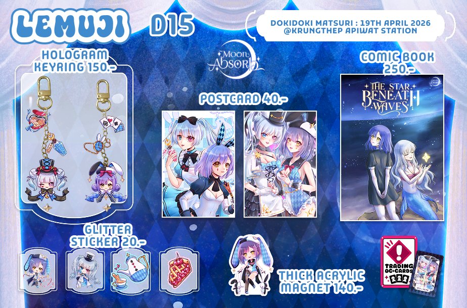 RolyMoonie🌙✨ |dokidoki • D15| tweet media