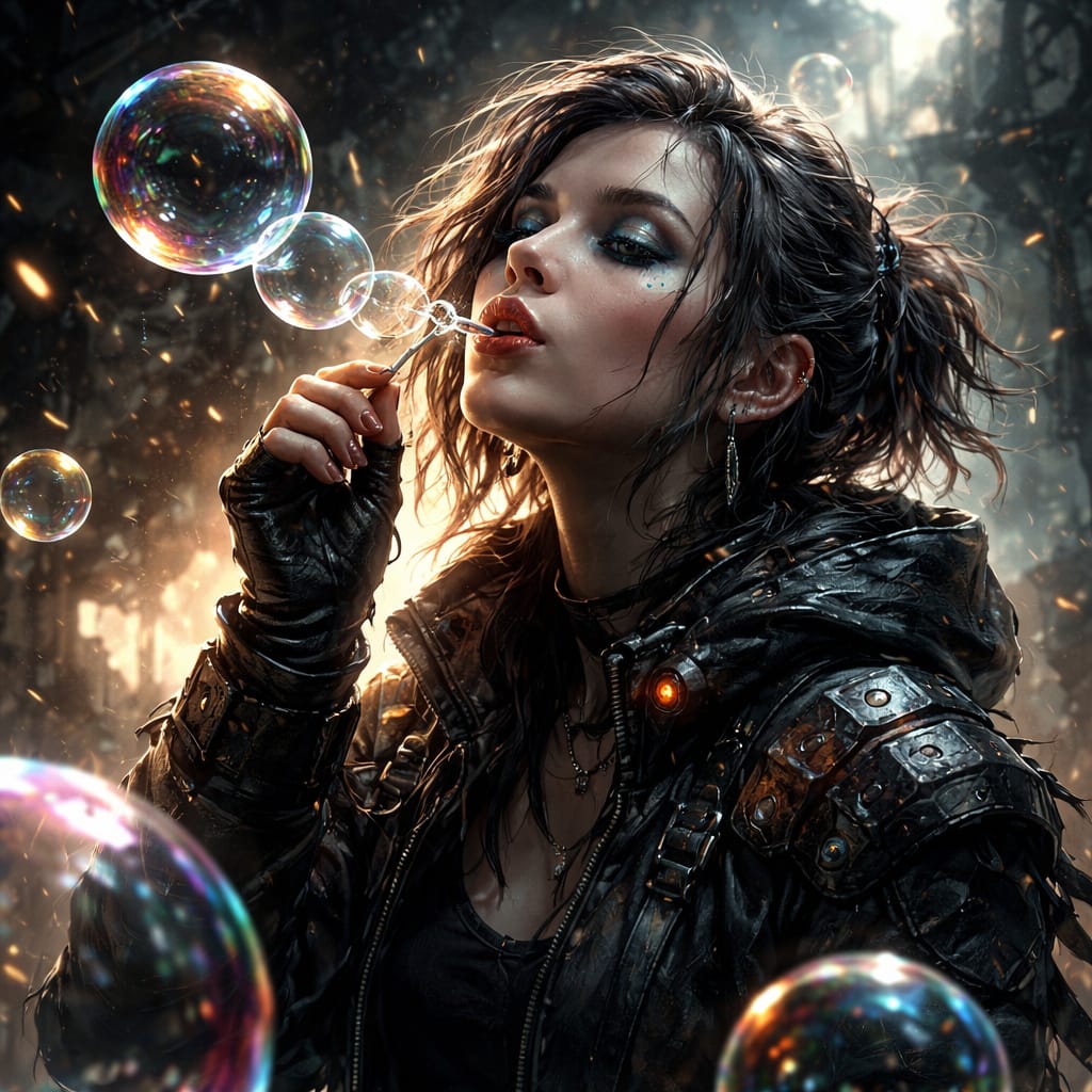 aefte_ai's tweet image. Soap Bubbles #JustForFun #AIart️️️️️️️️️️️️️️️️️️️️️️️️️️️️️️️️️️️️️️️️️️️️️️️️️️️ #Gritty