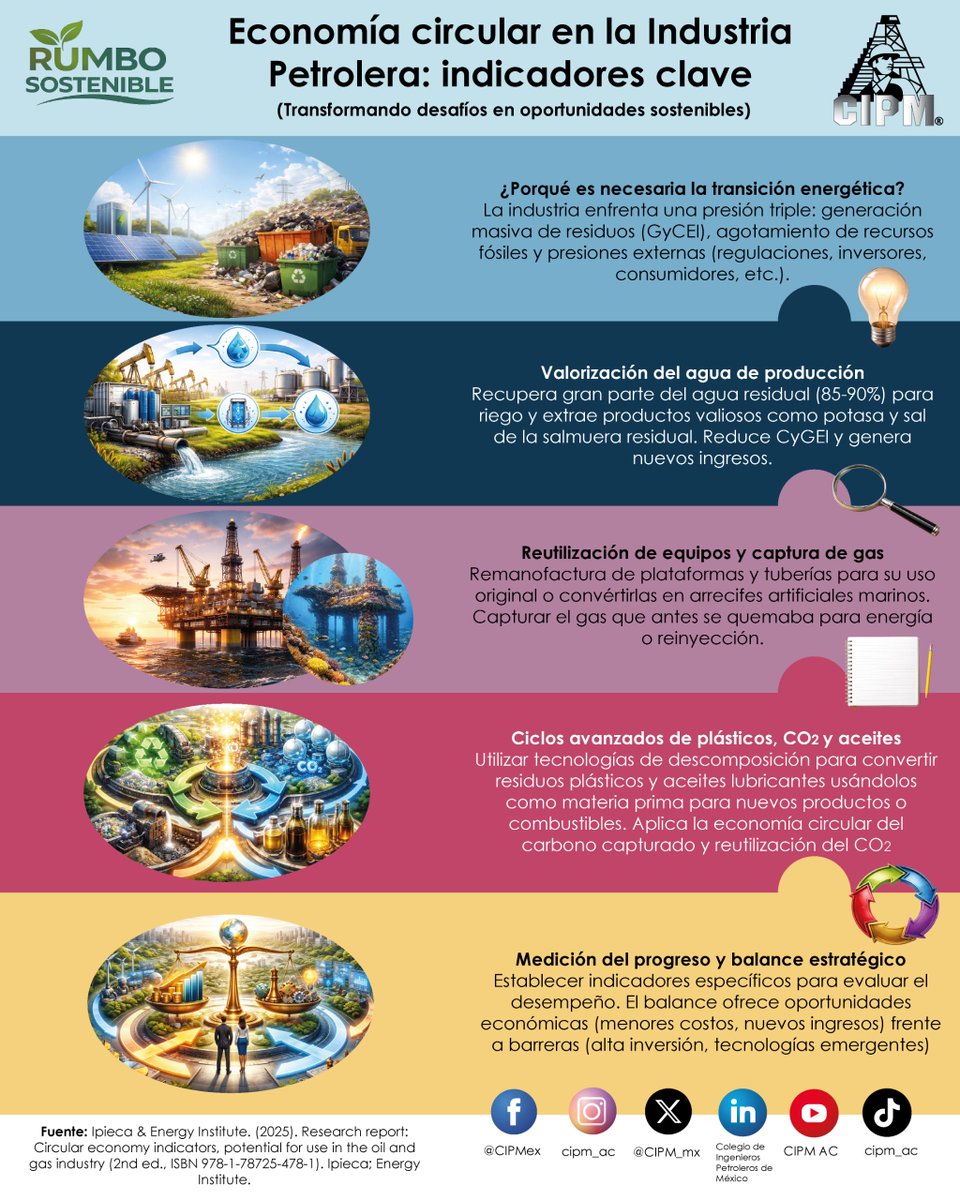 Colegio de Ingenieros Petroleros de México (CIPM) tweet media