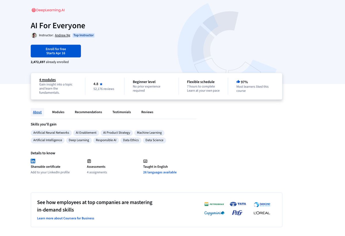 gp_pulipaka's tweet image. Top AI Certifications to Boost Your Career in 2026! #BigData #Analytics #AI #MachineLearning #DataScience #IoT #IIoT #Python #RStats #TensorFlow #JavaScript #ReactJS #CloudComputing #Serverless #DataScientist #Linux #Programming #Coding #100DaysofCode 
geni.us/Top-AI-Cert