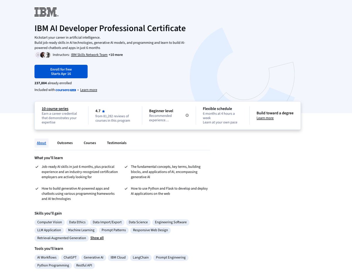 gp_pulipaka's tweet image. Top AI Certifications to Boost Your Career in 2026! #BigData #Analytics #AI #MachineLearning #DataScience #IoT #IIoT #Python #RStats #TensorFlow #JavaScript #ReactJS #CloudComputing #Serverless #DataScientist #Linux #Programming #Coding #100DaysofCode 
geni.us/Top-AI-Cert