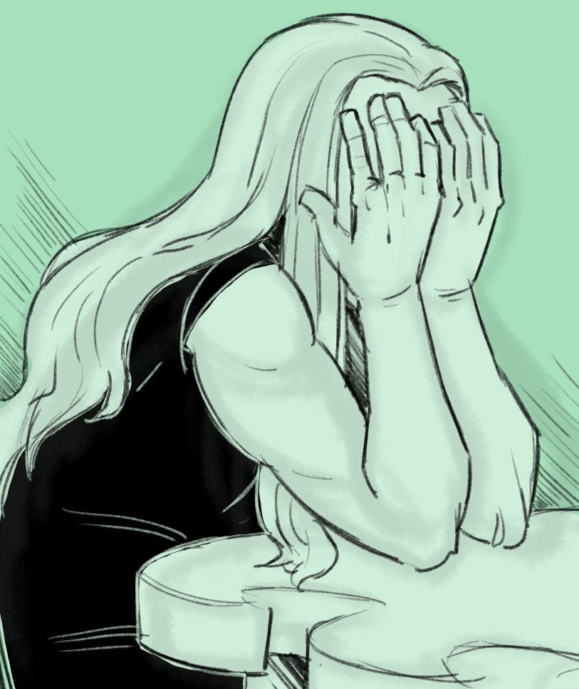 dethkomic's tweet image. Skwisgaar going through it 
#old 
#rip