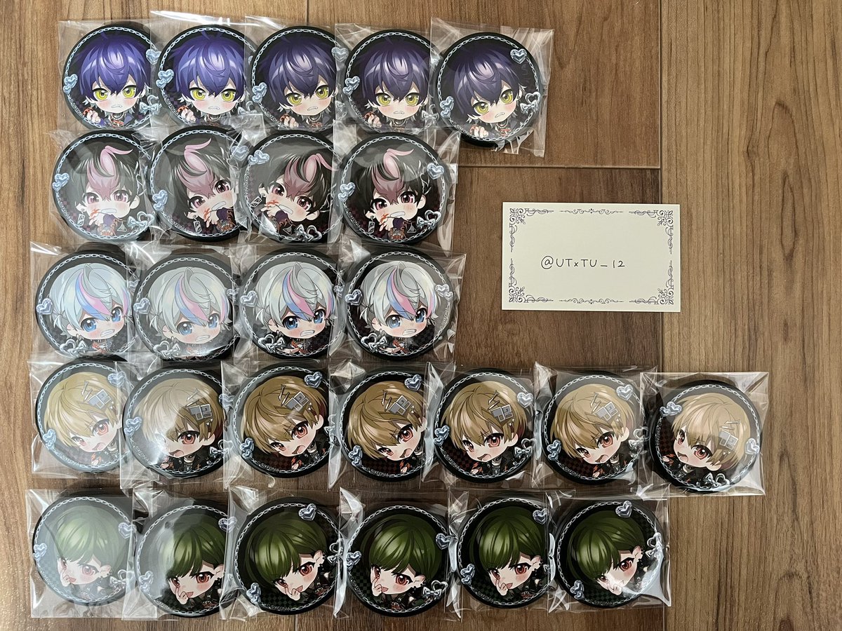 UTxTU_12's tweet photo. 〚グッズ交換〛缶バッジ 第16弾

譲 ：画像のもの

求 ：🍵様 RAGE等身 >> pay×2

郵送交換希望📮𓈒𓂂𓏸

買取の場合 買取価格ご提示の上 お声かけください。
条件の良い方、SD含む買取の方、纏めての方優先させて頂きます。

 #シクフォニグッズ買取
 #シクフォニグッズ交換 https://t.co/rXvPPcNjJm