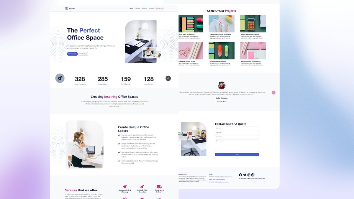 ux_ramirez's tweet image. 𝐘𝐚𝐯𝐢𝐧 𝐎𝐟𝐟𝐢𝐜𝐞 𝐖𝐞𝐛𝐬𝐢𝐭𝐞

💼I hope you like my work 
✨I can help you with:
Websites, landing pages, HTML templates

Official Website: uxramirez.com
Behance Portfolio: ww.behance.net/ux_ramirez 

#figma #uiux #uxui #websiteDesign #portofolioDesign