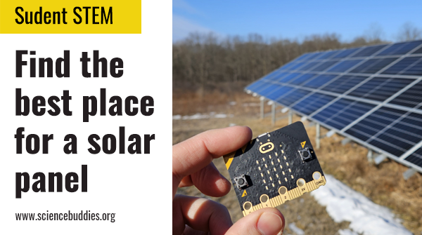 ScienceBuddies's tweet image. Student project: Use micro:bit to record light data at different locations &amp;amp; determine the best place to put a solar panel. sbgo.org/solarpanel26-tw

Thank you ON Semiconductor Foundation, an @onsemi Giving Now program, for supporting #STEM education.

#renewableenergy #microbit