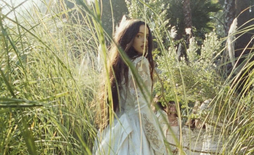 ROSALÍA in the lyrics of “Focu Ranni”:

“i carved your name into my ribs
but my heart never had your initials”