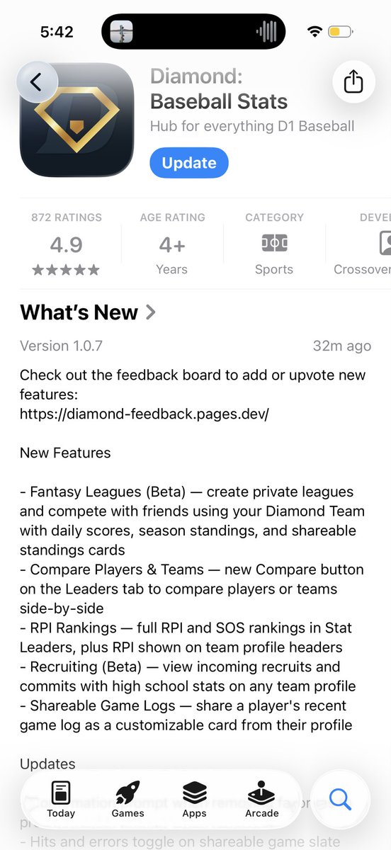 DiamondBBStats tweet media