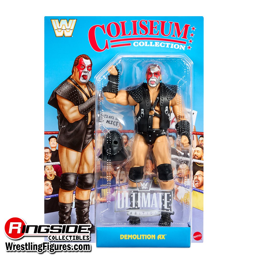 RingsideC's tweet image. Demolition @Mattel @WWE Coliseum Collection Ultimate Edition Ringside Exclusive 2-Pack!

Shop Now ➡️ Ringsid.ec/ColiseumUltima…

#RingsideCollectibles #WrestlingFigures #UltimateEdition #DemolitionAx #DemolitionSmash