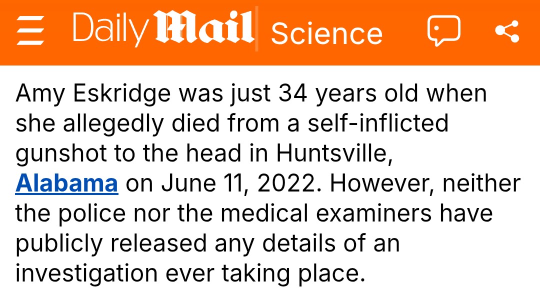 <a href="/Daily_MailUS/">Daily Mail US</a> Your own article says that it happened in 2022, you clickbaiting retards.