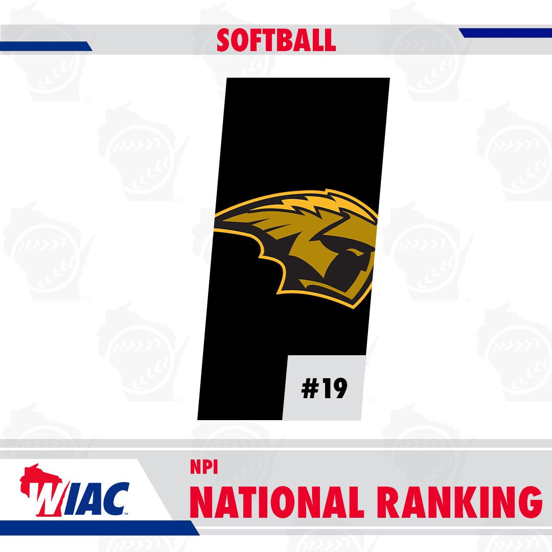 wiacsports's tweet image. #WIACSB | @UWOshkoshTitans #⃣1⃣9⃣ in this week's NPI National Ranking!

#ExcellenceInAction
#d3softball