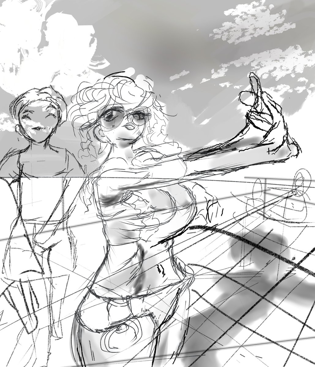 REACAPOR76437's tweet image. my  oc#Illustration art #digitalart #procreateart #イラスト