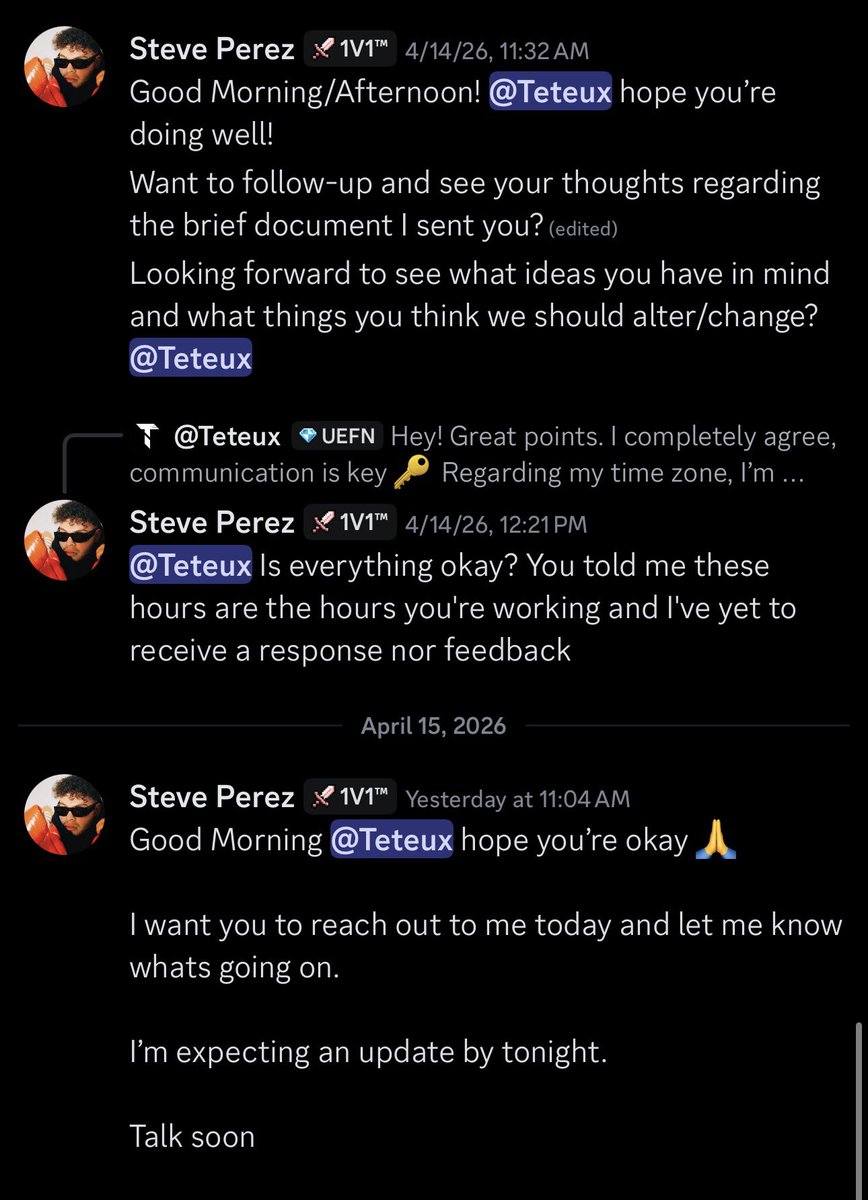 S T E V E P E R E Z⁷ 🇨🇷 tweet media