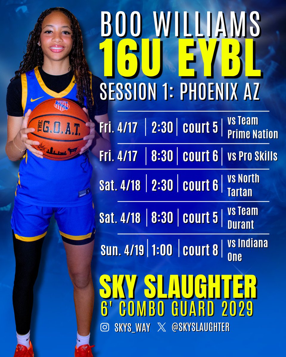 SkySlaughter's tweet photo. @Bucknell_WBB Hope to see you in Phoenix! https://t.co/GLjLPrMVMf