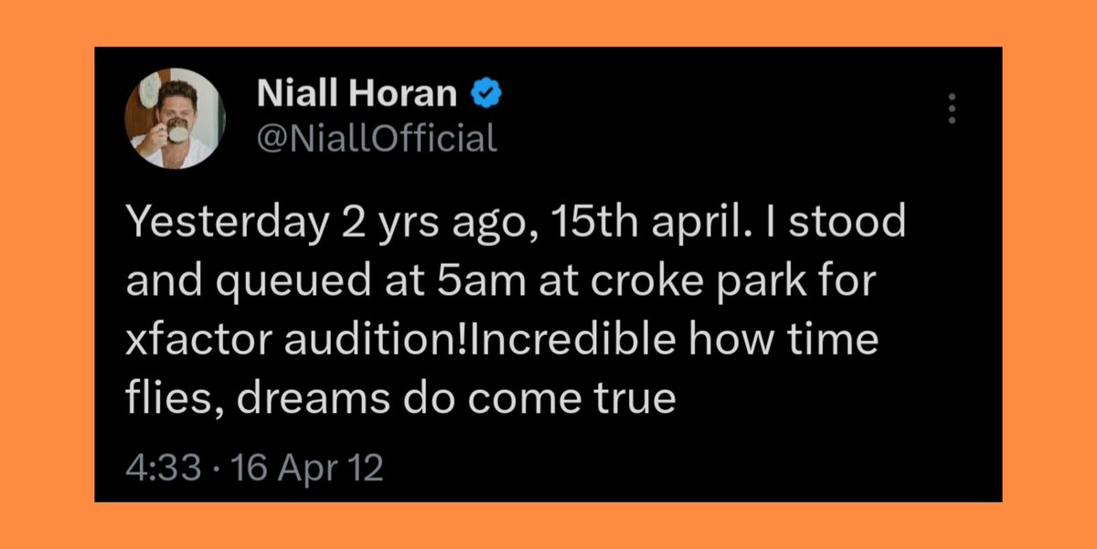 KStomska's tweet image. 14 yrs ago today Niall tweeted sbout his X Factor auditions 
#NiallHoran #Throwback #Memories