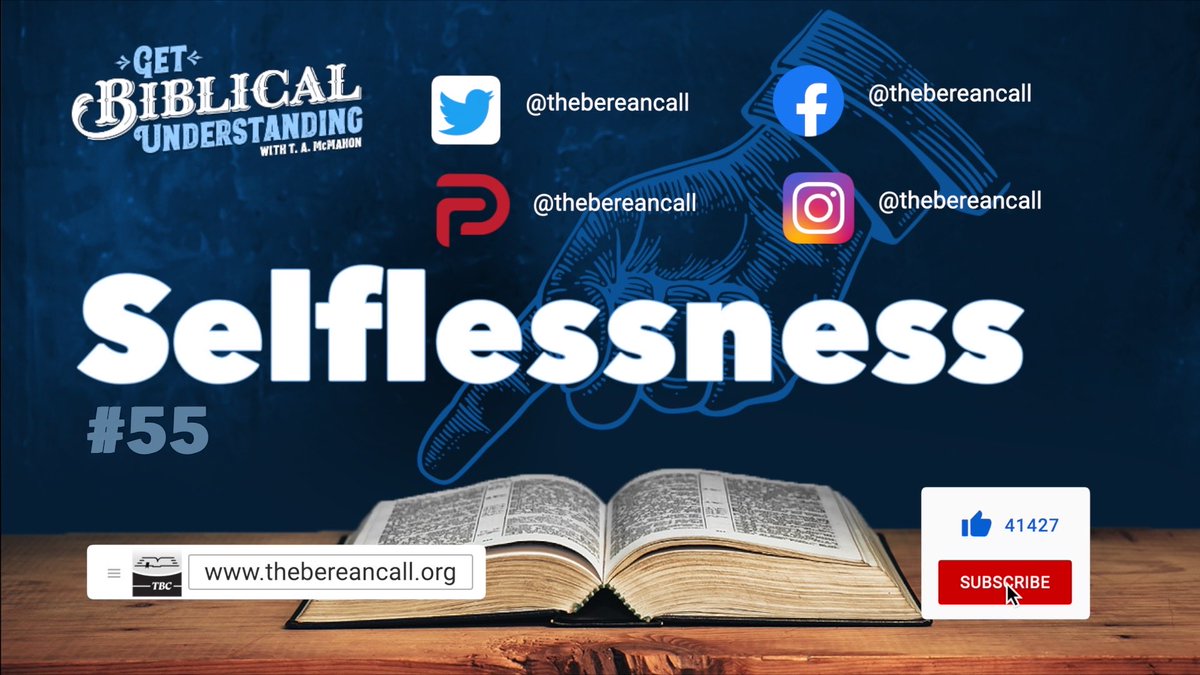 Bereancall's tweet photo. Get Biblical Understanding # 55 - Selflessness
https://t.co/D2Ut5b10Hd

More episodes: https://t.co/ZB4QDaNpbQ
More about the Bible: https://t.co/W9vkVVQiPh
Free eBook: https://t.co/2WibOhcK3N
Download our app: https://t.co/exWmKUTag2 https://t.co/f7WQUznlSc