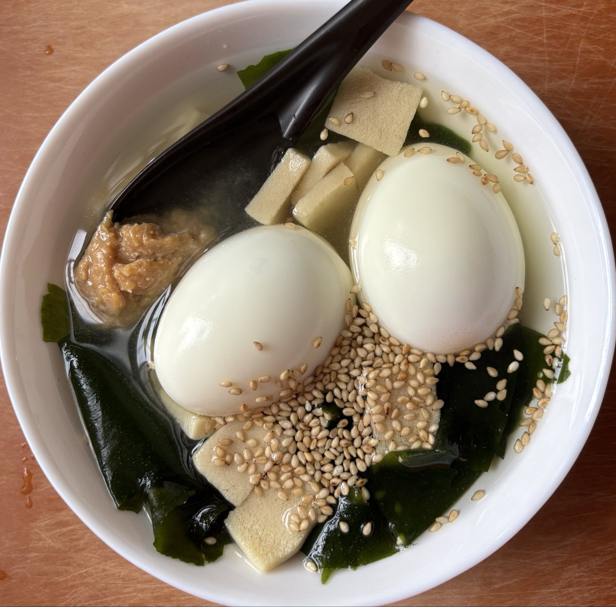 AoSora23839013's tweet image. #朝血圧 109/68/45
#朝体温 35.5
全身痒みで目覚める
血圧高めのわけ！？
血行促進！？
🤔
とりあえず，温め血流アップ🏋🏻‍♀️

#日々感謝 #写真 #cooking 朝味噌汁，😋